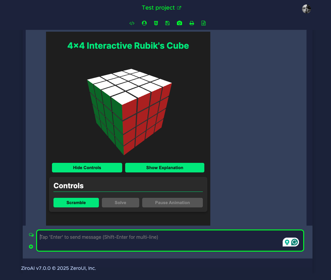 Immersive Simulations & Web-App Playgrounds