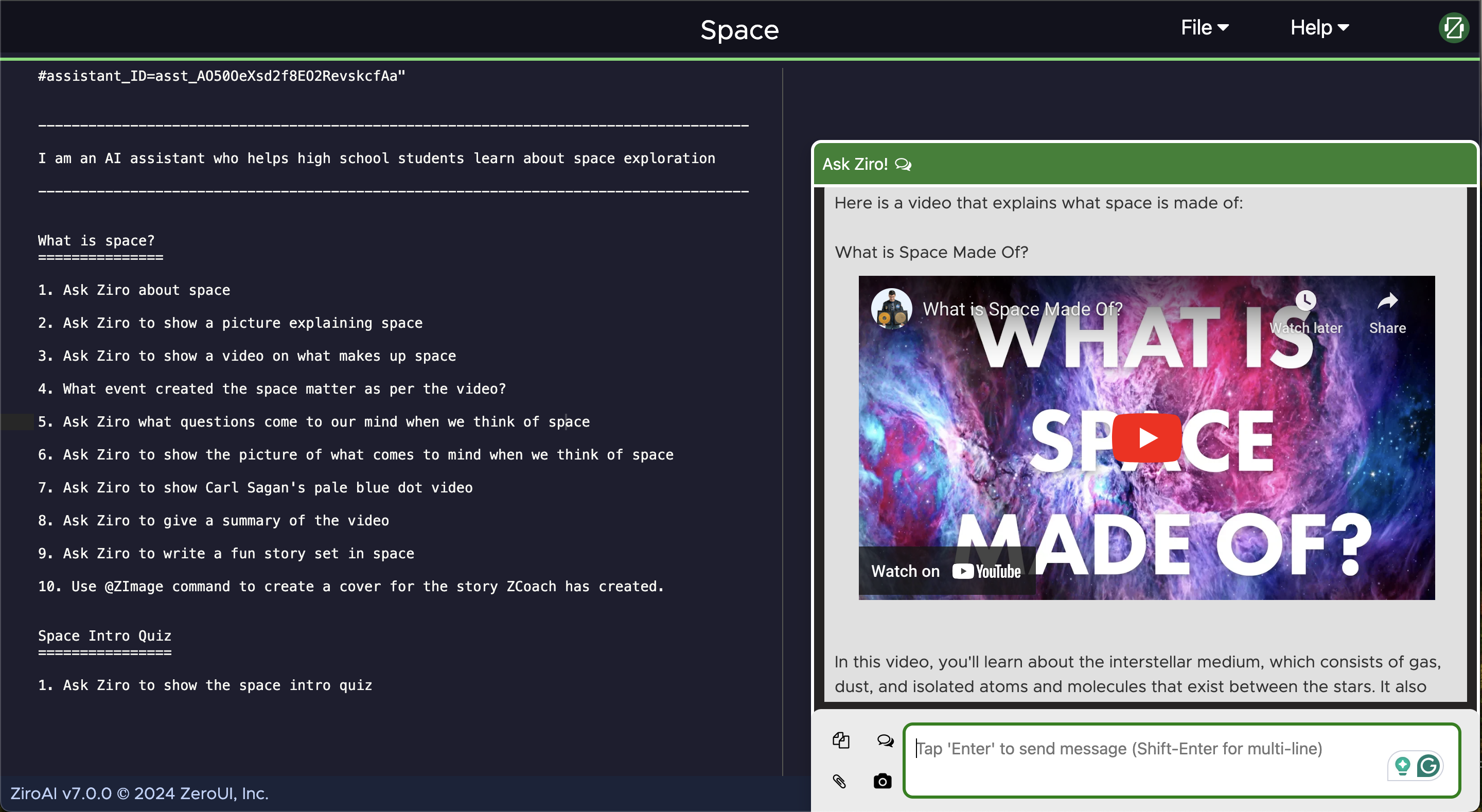 Precision Learning with Time-Coded Videos